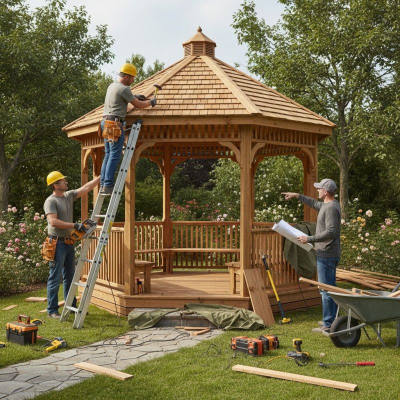 Popular Materials Used In Shed, Barn, And Gazebo Construction