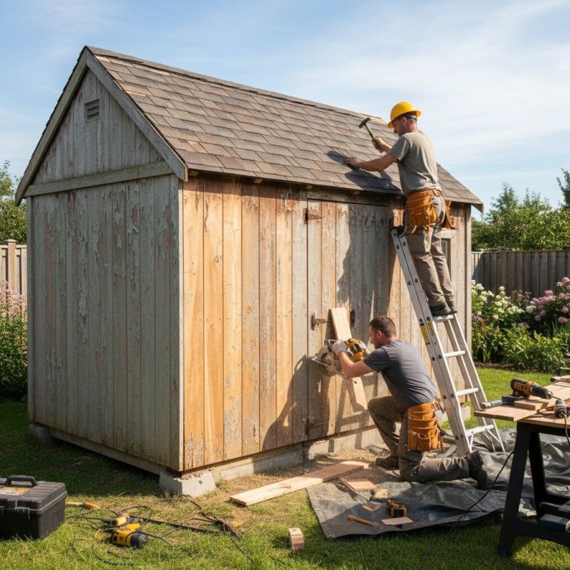Roof Repair Options For Sheds, Barns, And Gazebos